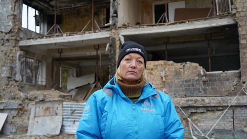 Elisabeth berättar om vardagen i Ukraina.