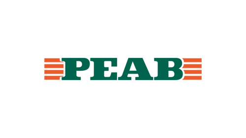 Logotyp för Peab
