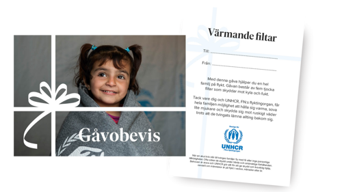 Sverige för UNHCR:s gåvoshop