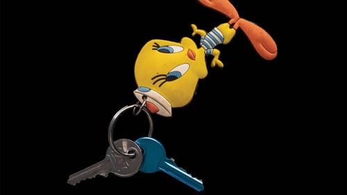 Ahmad & Ahlams nycklar till sitt hem i Homs.