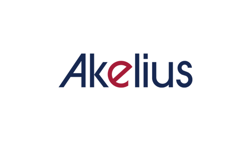 Akelius logotyp.