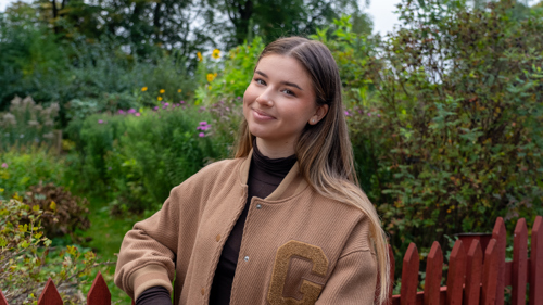 Maria Sur är vår nya ambassadör.