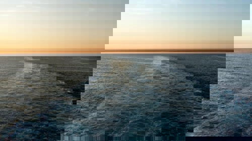 Havet är en av de farligaste flyktvägarna.