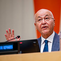 Foto på Barham Salih