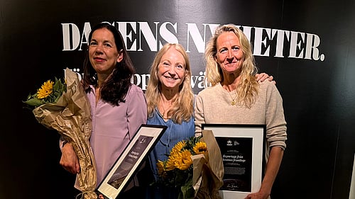 Foto på pristagarna
