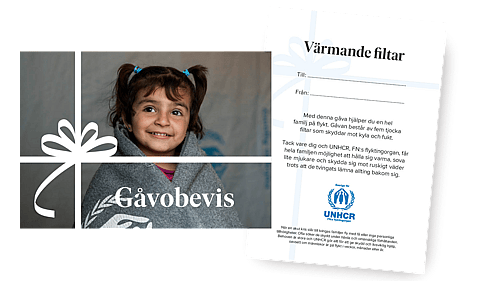 Sverige för UNHCR:s gåvoshop