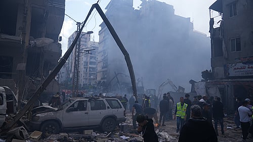 Bombnedslag i Libanon