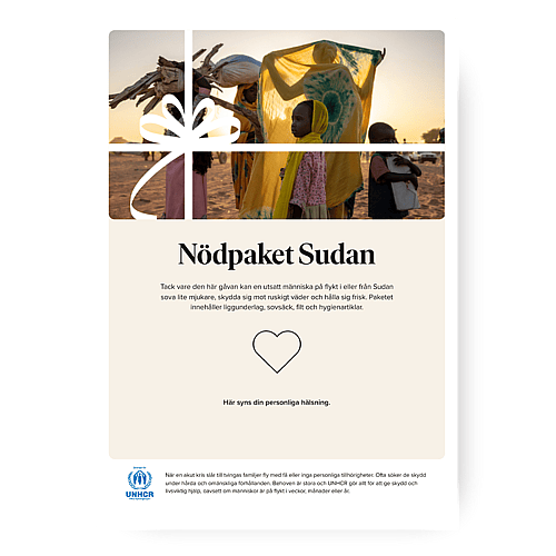 Nödpaket Sudan
