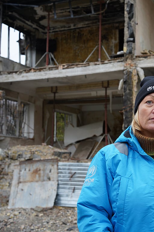 Elisabeth berättar om vardagen i Ukraina.