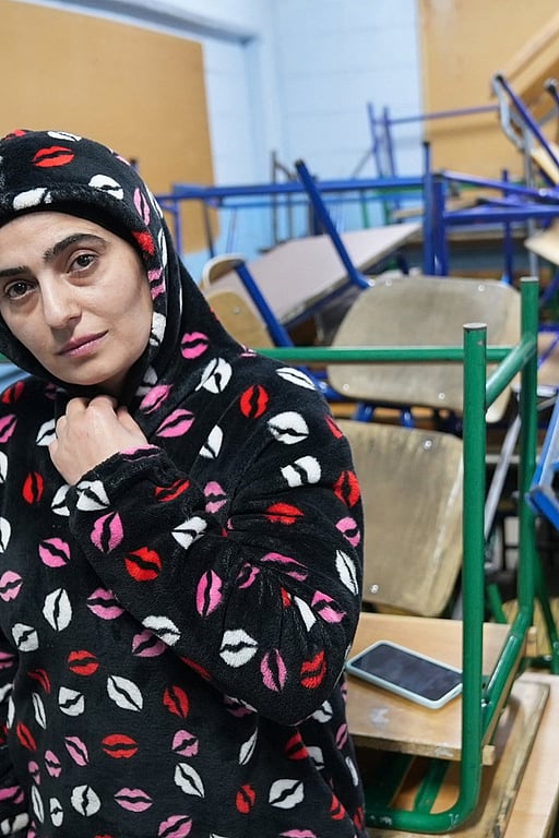 Saada befinner sig på flykt i Libanon.