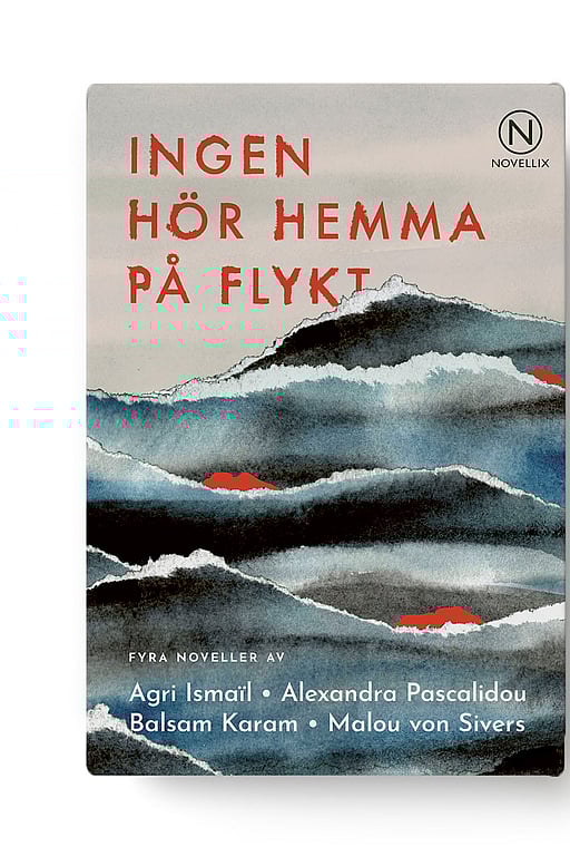 Omslaget på Ingen hör hemma på flykt