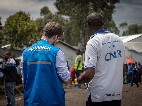 Samarbete är viktigt i en kris som den i DR Kongo. Foto: UNHCR/Joel. Z. Smith