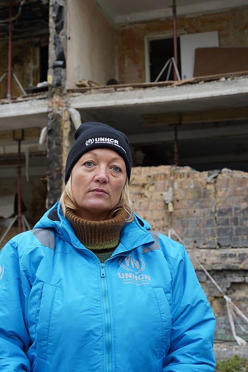 Foto på Elisabeth Haslund.