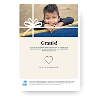 Bild på gåvobevis.