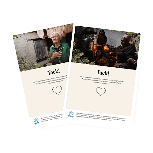 Gåvobevis Tack för i år