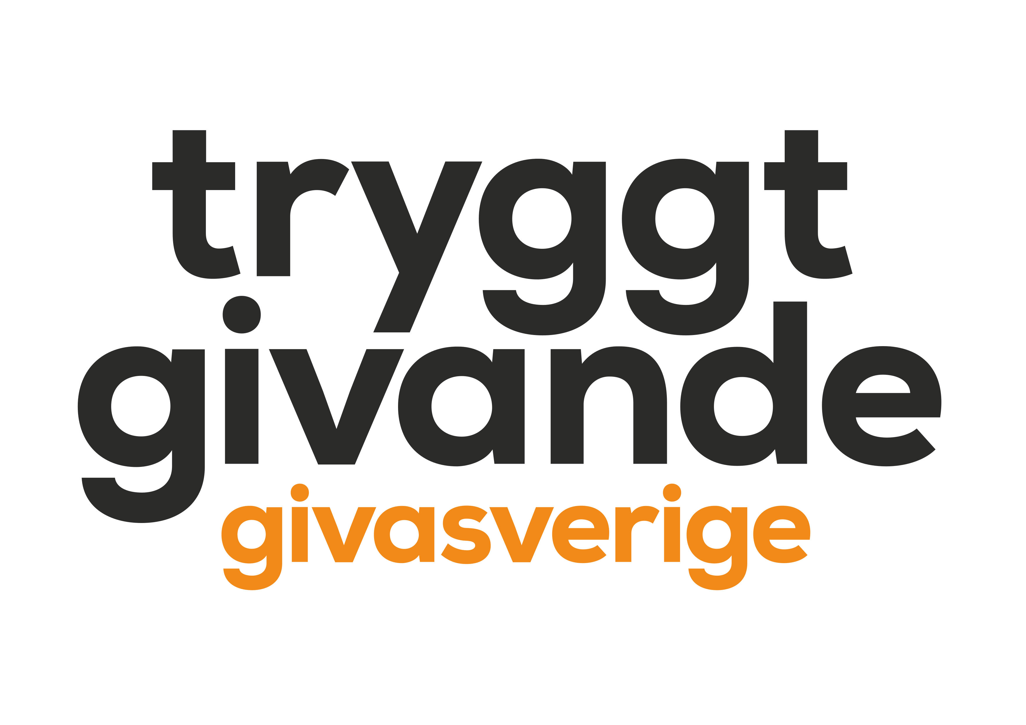 tryggt givande