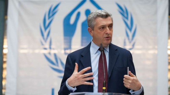 Filipo Grandi är FN:s flyktingkommissarie och UNHCR:s högsta chef