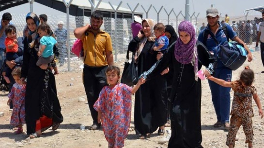 Miljoner människor har tvingats på flykt i Irak sedan januari i år.