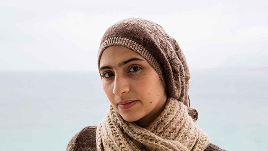 Doaa Al Zamel från Syrien överlevde sin värsta mardröm på havet. 