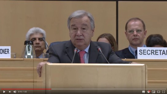 António Guterres utsedd till FN:s generalsekreterare