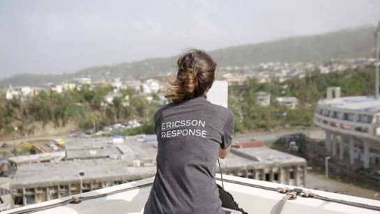 Ericsson Response räddar liv i katastrofer.