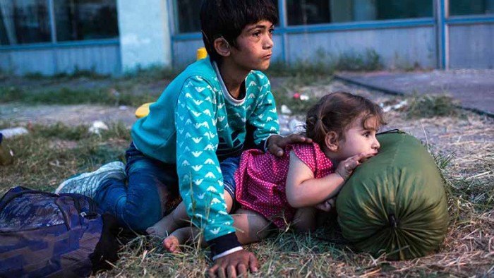 Kusinerna Sarhad och Lamar är flyktingar. De är bara två av 42 miljoner barn som är på flykt i världen.